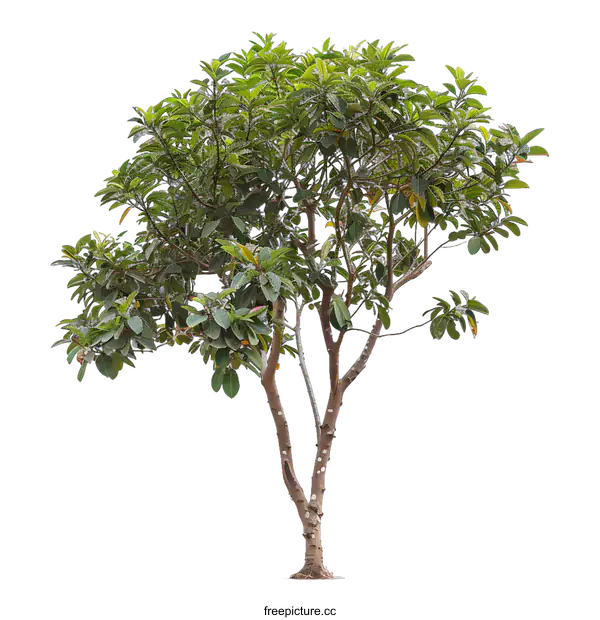 [Transparent Background PNG]Green Tree Isolated on White Background