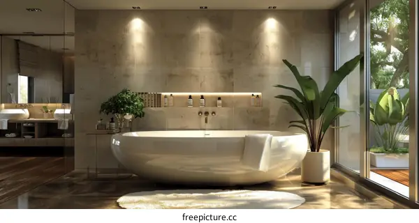 Modern Luxury Bathroom Interior Design