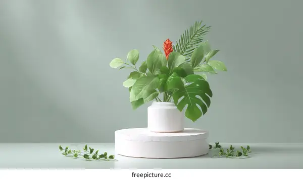 Modern Minimalist Botanical Display
