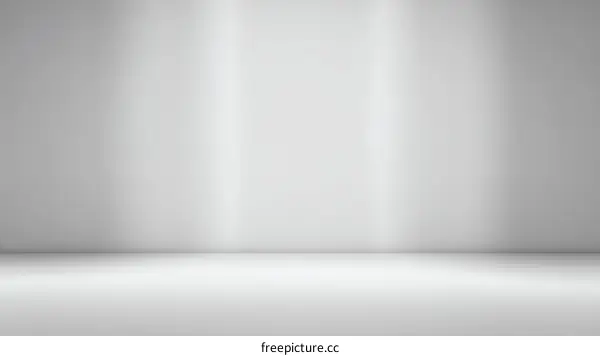 Empty Studio Background with Spotlight Effect