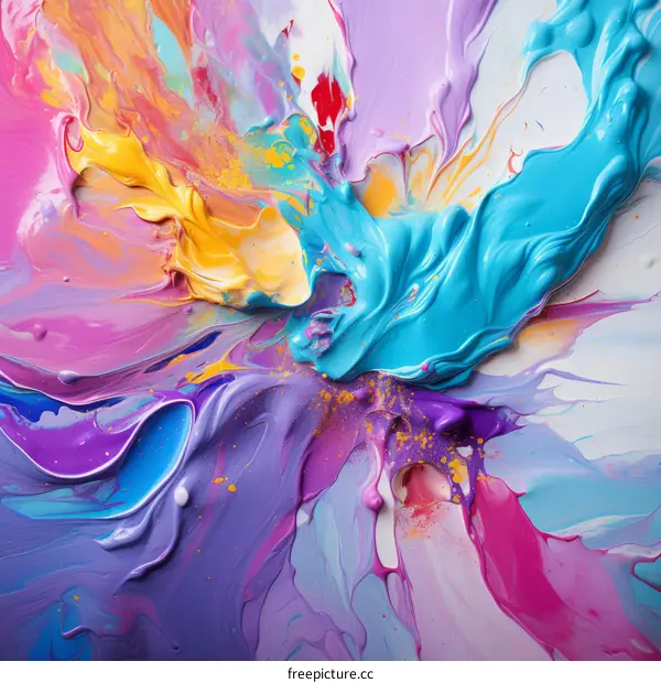 Colorful Abstract Painting