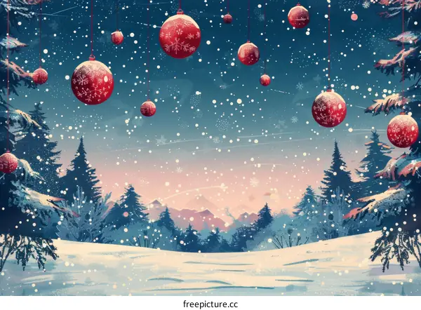 Serene Winter Landscape