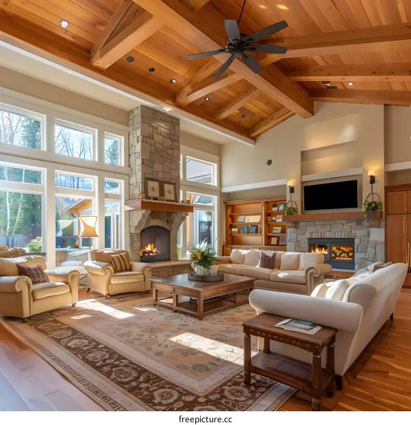 Modern house interior