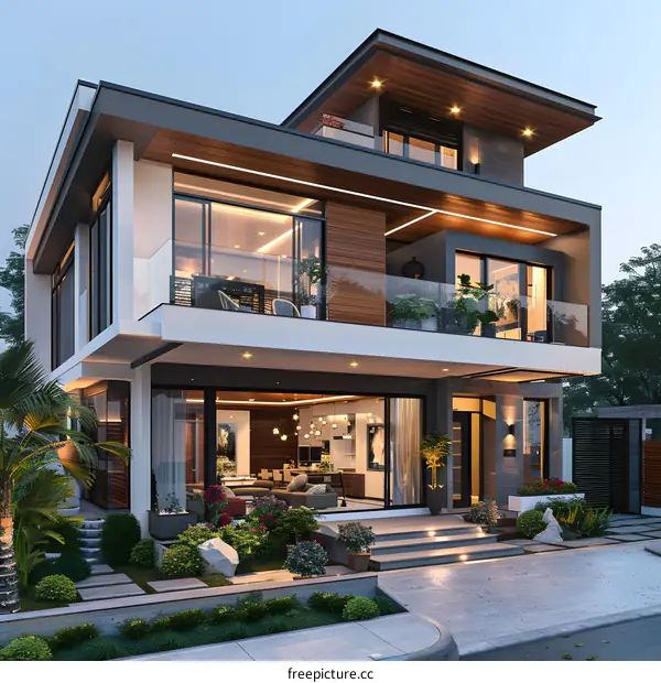 A modern style house