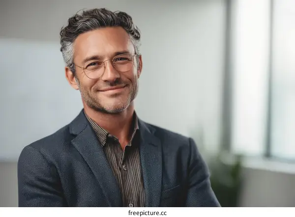 Confident Businessman Portrait