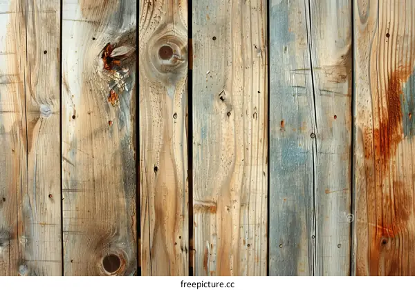 weathered wooden fence texture background