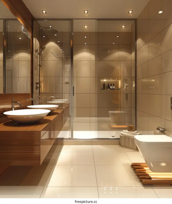 Modern Elegant Bathroom Interior Design