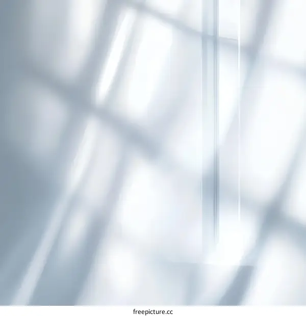 Abstract Light and Shadow on a Wall