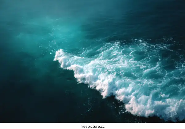 Ocean Waves Crashing