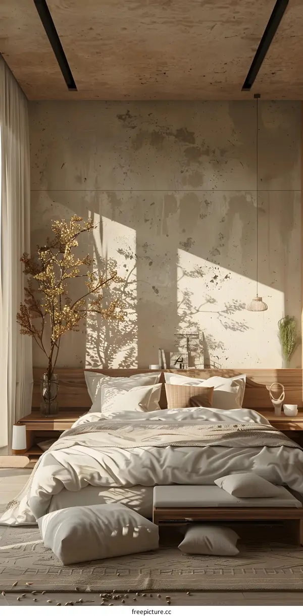 Japanese Style Bedroom Minimalist Design