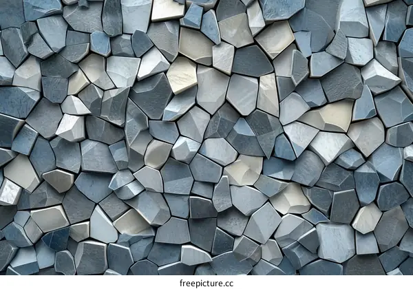 3D render of rough marble surface