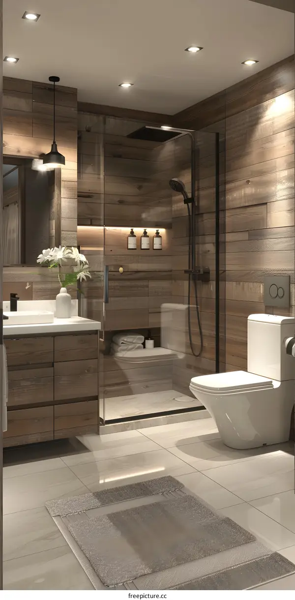 Modern Minimalist Bathroom Design