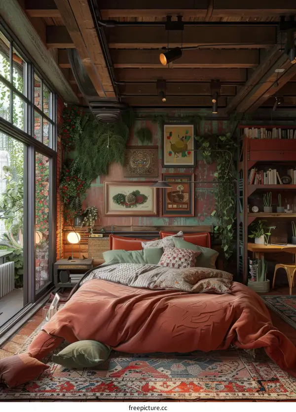 Modern Minimalist Bedroom with Scandinavian Style