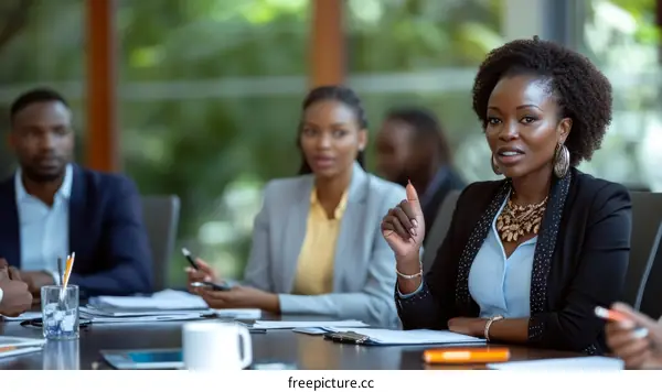 Business Meeting in Conference Room