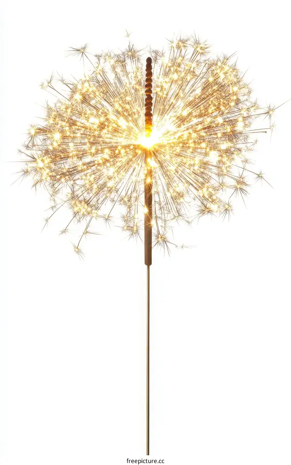 Sparkler Firework Display Design