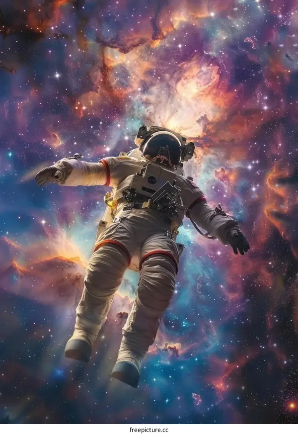 Astronaut in Space: A Cosmic Journey