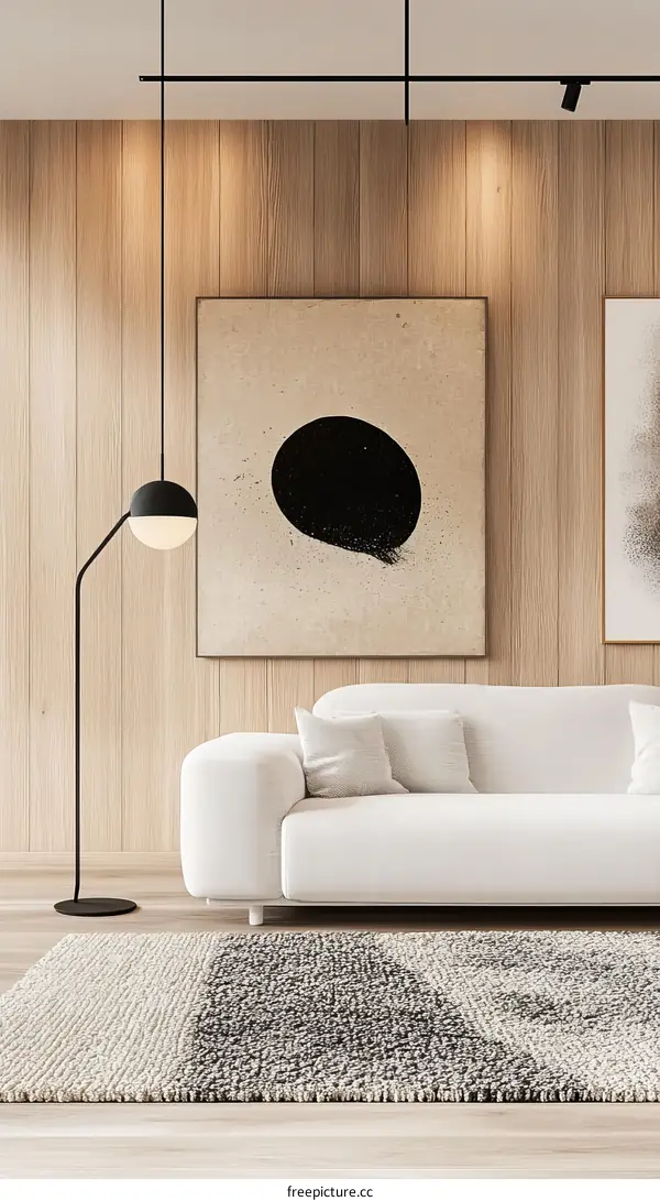 Modern Minimalist Living Room Interior Design