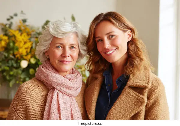 Portrait of a Mother and Daughter