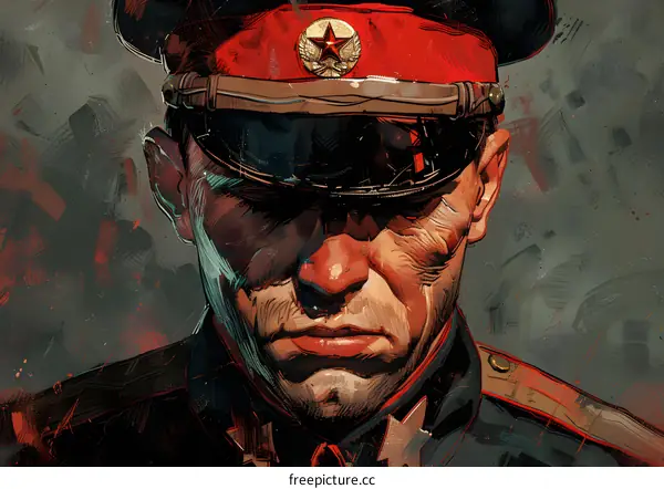 Portrait of a Soviet Officer