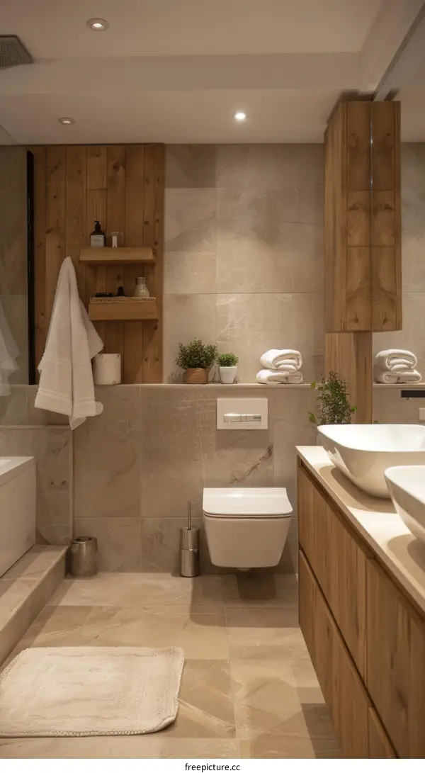Modern Bathroom Design with Minimalist Style