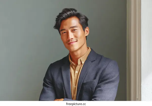 Confident Asian Business Professional Portrait