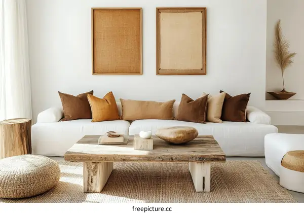 Modern Minimalist Living Room Interior Design