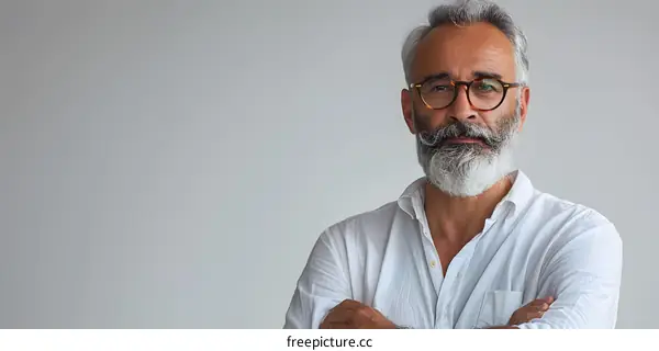 Portrait of a Bearded Man