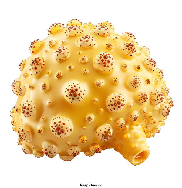 [Transparent Background PNG]Detailed Illustration of a Human Bladder