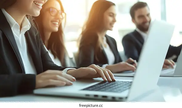 Business People Working Together