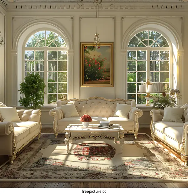 European-style living room