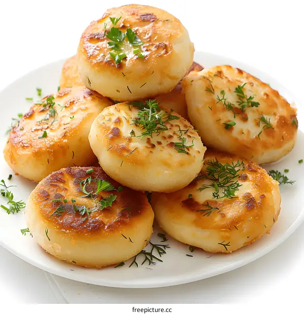 Delicious Potato Pancakes with Fresh Herbs