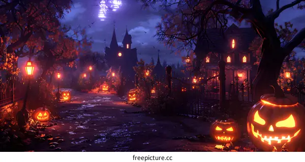 Halloween Jack-o-lantern