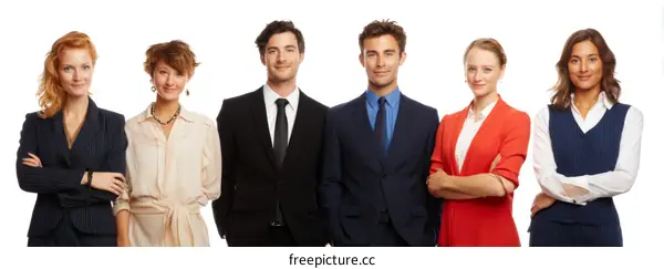 Business Professionals Team Portrait