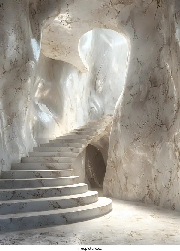 Cave with Stairs