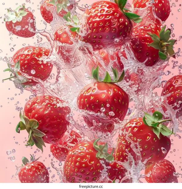 A Burst of Fresh Strawberries
