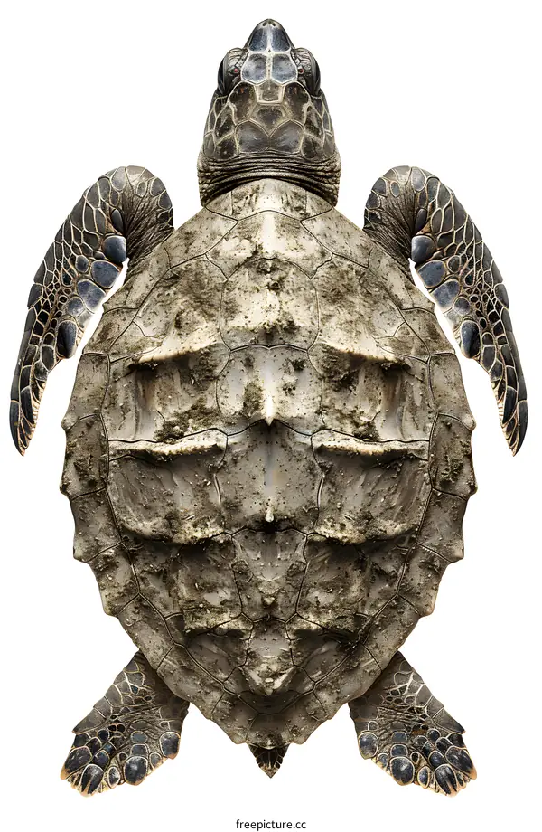 Sea Turtle Shell Detail