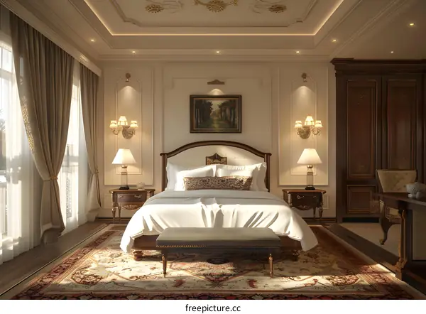 European style bedroom interior design