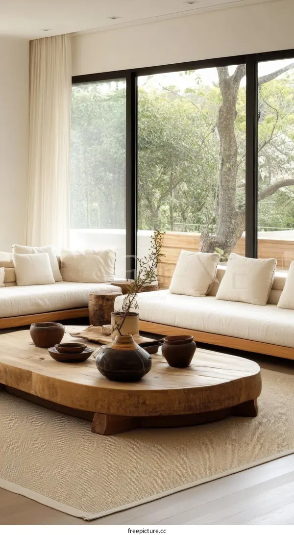 Modern Minimalist Living Room Interior Design