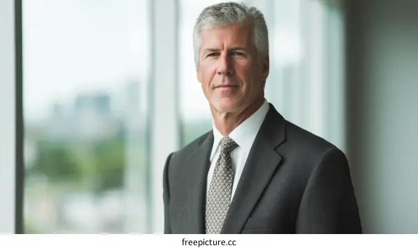 Portrait of a successful businessman