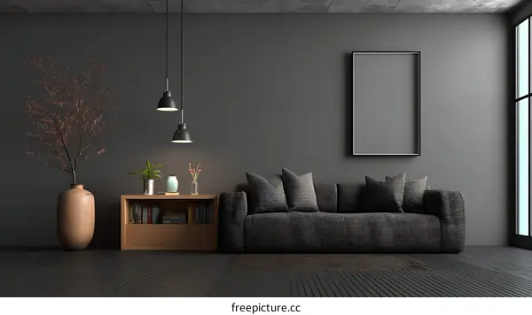 Modern Minimalist Living Room Interior Design