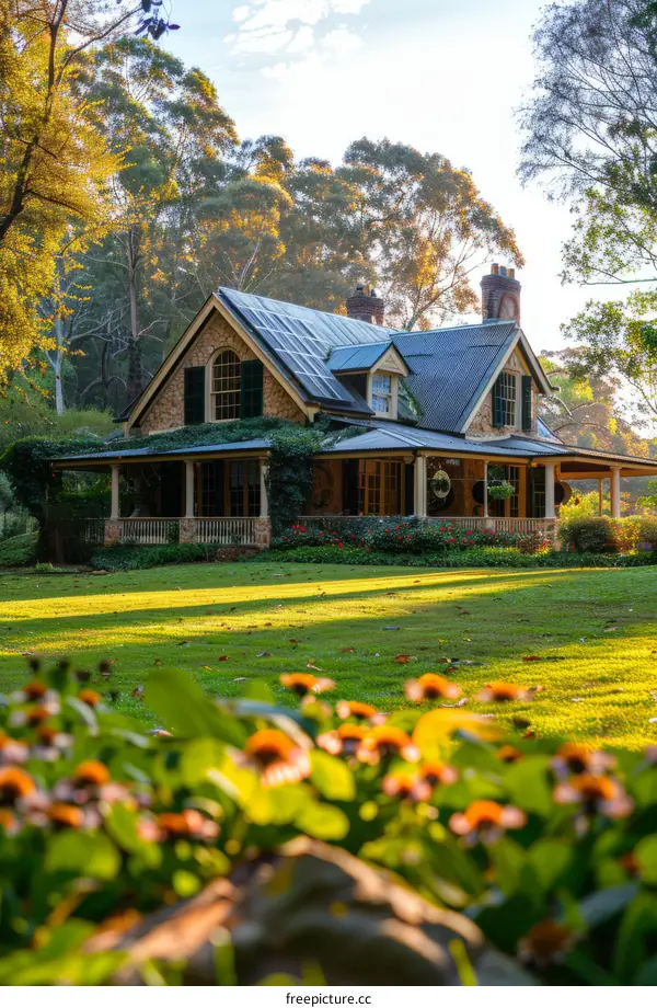 Charming Cottage Nestled in Lush Greens