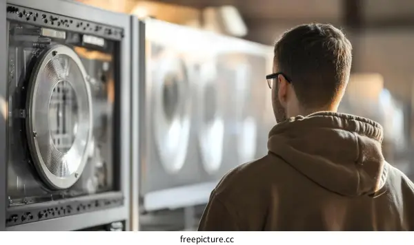 Industrial Technology Equipment and Person