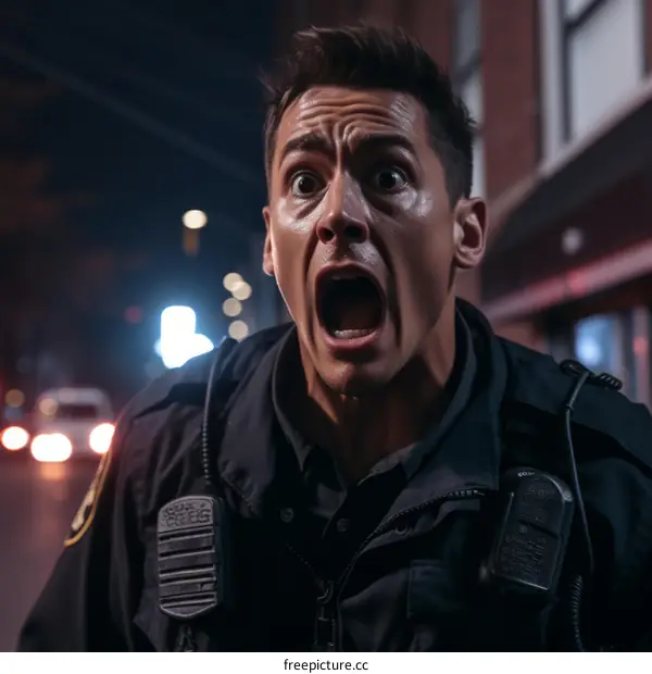 A Police Officer in Fear