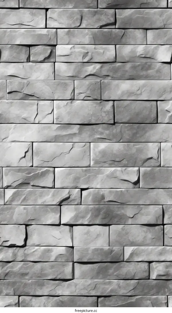 gray brick wall texture background