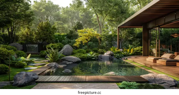 The perfect combination of natural landscape and modern architecture