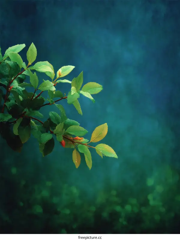 Nature Photography of Dew-kissed Leaves