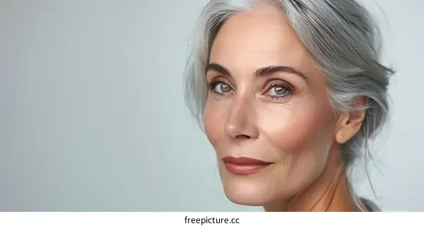 Portrait of a confident senior woman