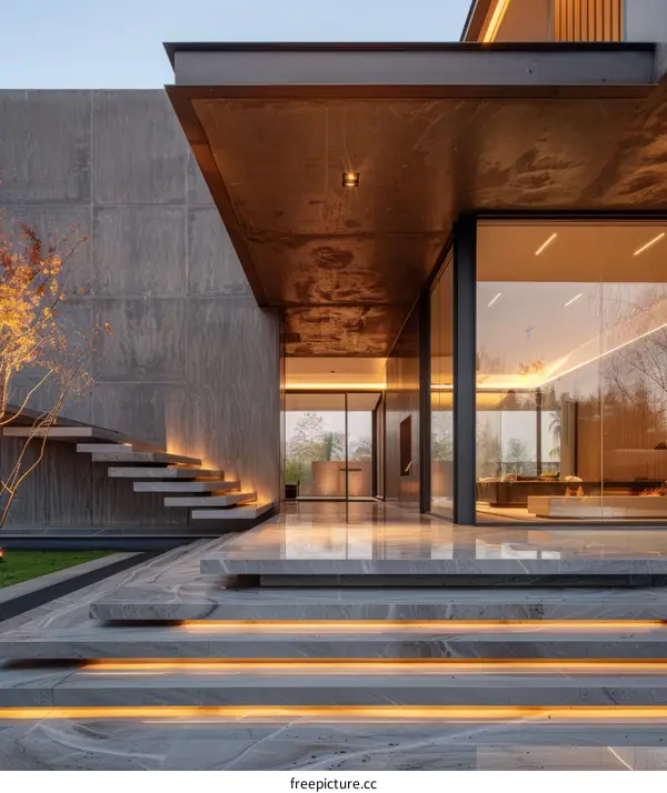 Modern House Exterior Design With Wooden Elements