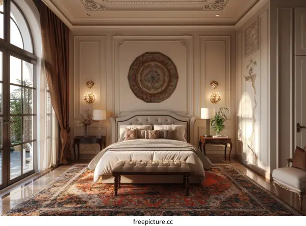 European style bedroom interior design