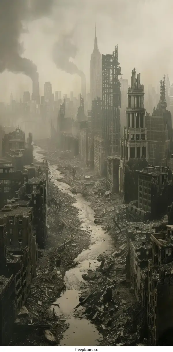 Post-apocalyptic city